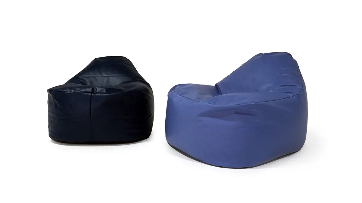 Picture of the product: Two Safety Pods, one navy and one blue. The pods are displayed side by side, showcasing their different shades of blue.